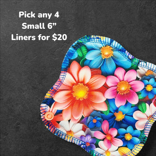 BUNDLE ANY 4 SMALL LINERS FOR $20