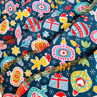 PAD DITSY RETRO CHRISTMAS (ORGANIC COTTON)