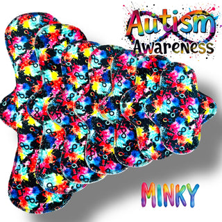 PAD AUTISM AWARENESS (MINKY)