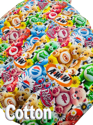 PAD SODA BEARS (COTTON)