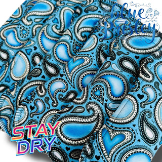 PAD BLUE PAISLEY (STAY DRY)