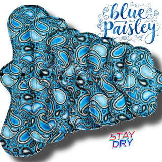 PAD BLUE PAISLEY (STAY DRY)