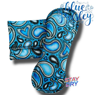 PAD BLUE PAISLEY (STAY DRY)