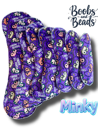 PAD BOOBS & BEADS (MINKY)