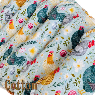 PAD VINTAGE CHICKENS (COTTON)
