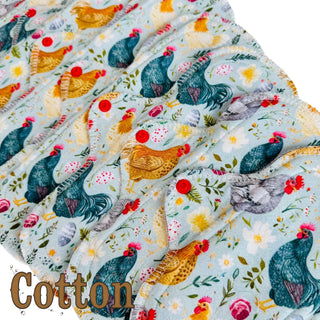 PAD VINTAGE CHICKENS (COTTON)