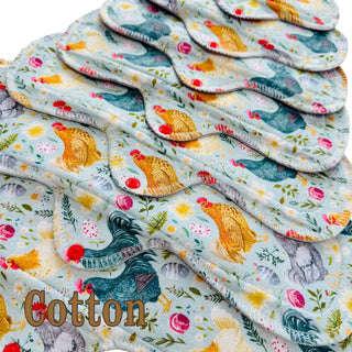 PAD VINTAGE CHICKENS (COTTON)