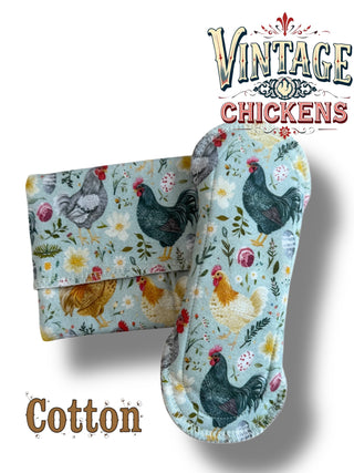 PAD VINTAGE CHICKENS (COTTON)