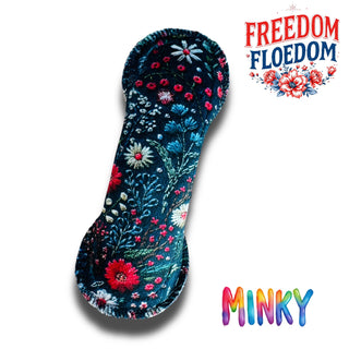PAD FREEDOM FLOWERS (MINKY)
