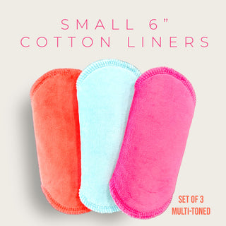 COTTON LINERS SMALL (SET OF 3)