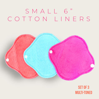 COTTON LINERS SMALL (SET OF 3)