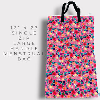 SoCo Large Pink Menstrual Bag