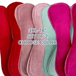 3XL 18" COTTON (SET OF 2)