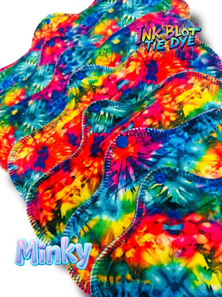 PAD INK BLOT TIE DYE (MINKY)