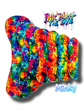 PAD INK BLOT TIE DYE (MINKY)