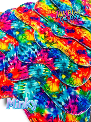 PAD INK BLOT TIE DYE (MINKY)