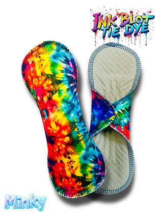 PAD INK BLOT TIE DYE (MINKY)