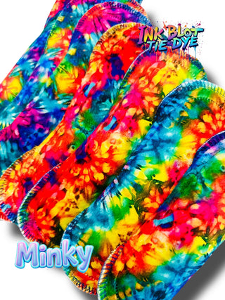 PAD INK BLOT TIE DYE (MINKY)