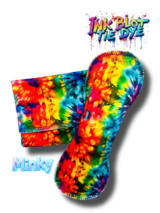 PAD INK BLOT TIE DYE (MINKY)