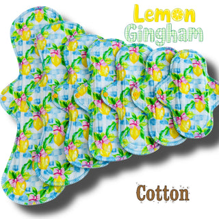 PAD LEMON GINGHAM (COTTON)