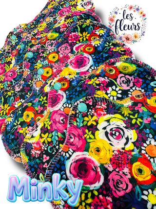 PAD LES FLEURS (MINKY)