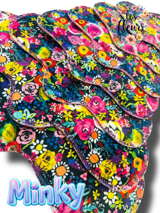 PAD LES FLEURS (MINKY)