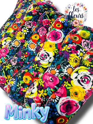 PAD LES FLEURS (MINKY)