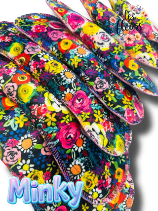 PAD LES FLEURS (MINKY)