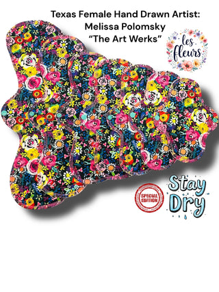 PAD LES FLEURS (STAY DRY)