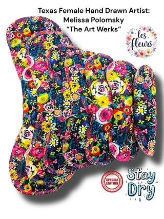 PAD LES FLEURS (STAY DRY)