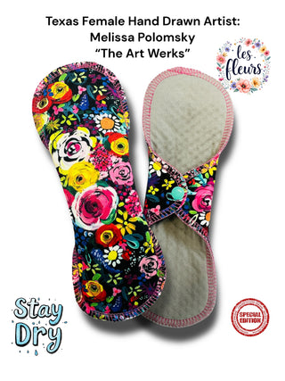 PAD LES FLEURS (STAY DRY)