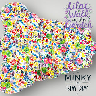 PAD LILAC GARDEN (MINKY & STAY DRY)