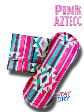 PAD PINK AZTEC (STAY DRY)
