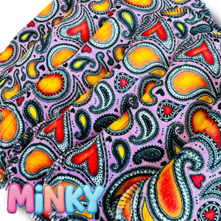 PAD PINK PAISLEY (MINKY)