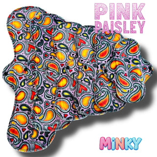 PAD PINK PAISLEY (MINKY)
