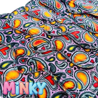 PAD PINK PAISLEY (MINKY)