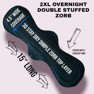 2XL OVERNIGHT DOUBLE STUFFED ZORB