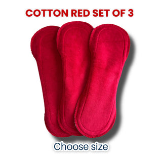 COTTON 3 SET RED