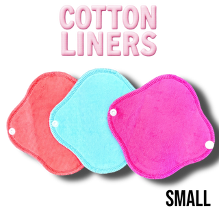 COTTON LINERS SMALL (SET OF 3)