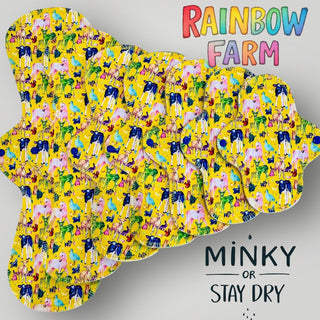 PAD RAINBOW FARM (MINKY & STAY DRY)
