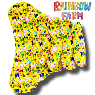 PAD RAINBOW FARM (MINKY & STAY DRY)