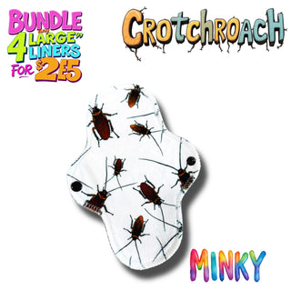 LINER LARGE CROTCH ROACHES (MINKY)