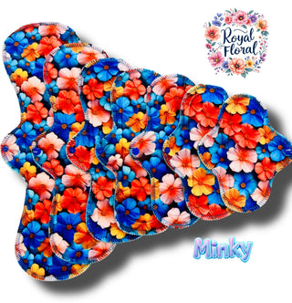 PAD ROYAL FLORAL (MINKY)