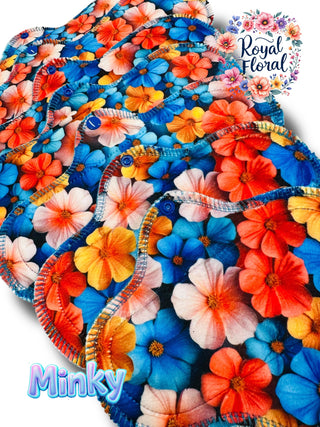 PAD ROYAL FLORAL (MINKY)