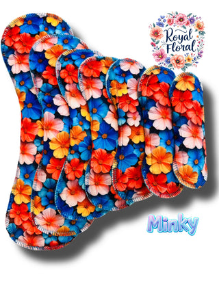 PAD ROYAL FLORAL (MINKY)