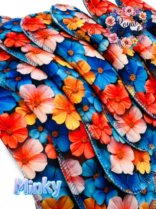 PAD ROYAL FLORAL (MINKY)