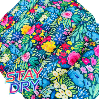 PAD RAINBOW FLORAL (STAY DRY)