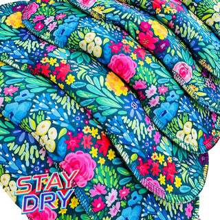 PAD RAINBOW FLORAL (STAY DRY)