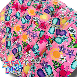 PAD PINK SOCO BIRTHDAY (STAY DRY)
