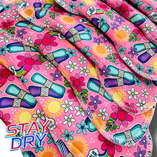 PAD PINK SOCO BIRTHDAY (STAY DRY)